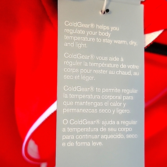 Under Armour Red ColdGear Zip-Up - Picture 7 of 7